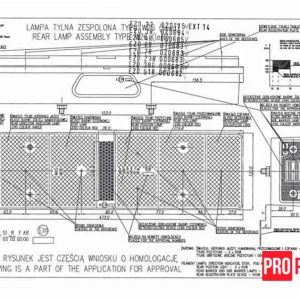івмм Ліхтар задній+габарит WAS 154 W26P правий