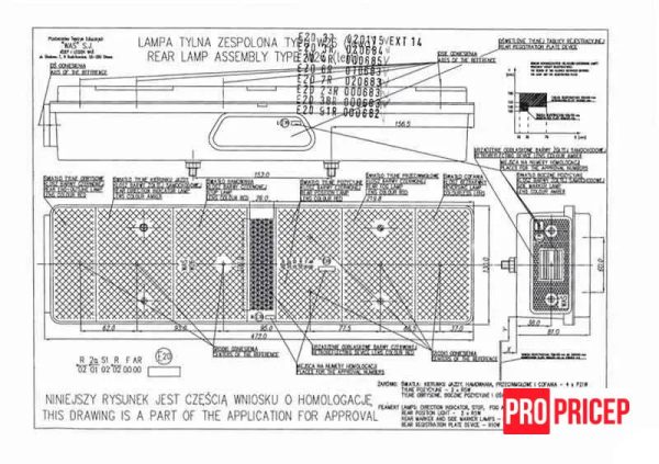 івмм Ліхтар задній WAS 155 W26L лівий
