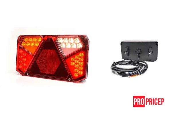 ку31 Ліхтар задній світлодіодний на причіп WAS 1020 W124DNP правий