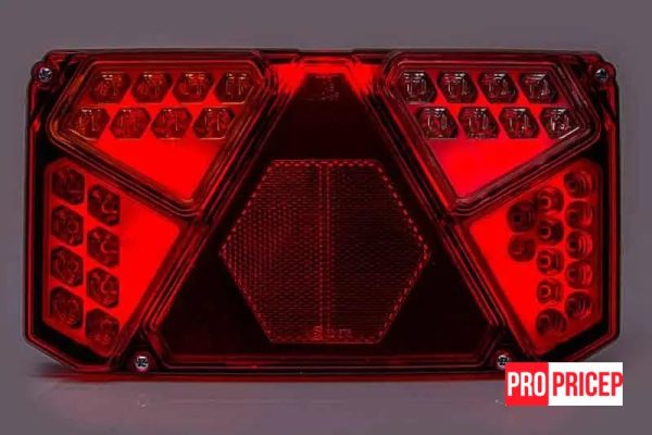 ку313444 Ліхтар задній світлодіодний на причіп WAS 1020 W124DNP правий