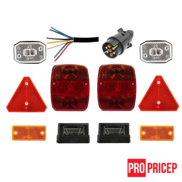 мц Комплект світлотехніки на легковий причіп (Польща)