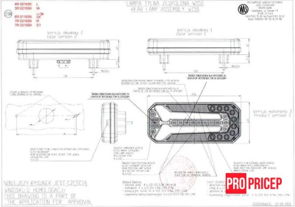 Screenshot Ліхтар задній на причіп світлодіодний WAS 1112 W150