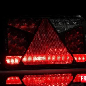 п332е Ліхтар задній світлодіодний на причіп, напівпричеп, вантажівку FRISTOM FT-370 P TB LED правий