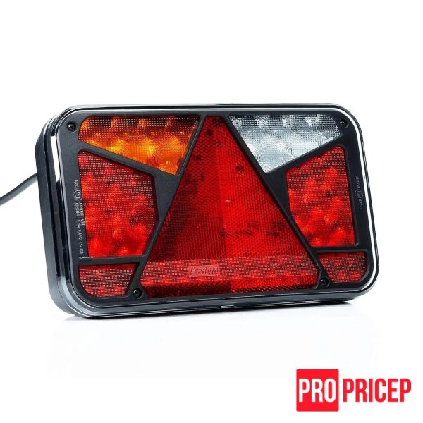 п3434пвпа Ліхтар задній світлодіодний на причіп, напівпричеп, вантажівку FRISTOM FT-370 L NT LED лівий