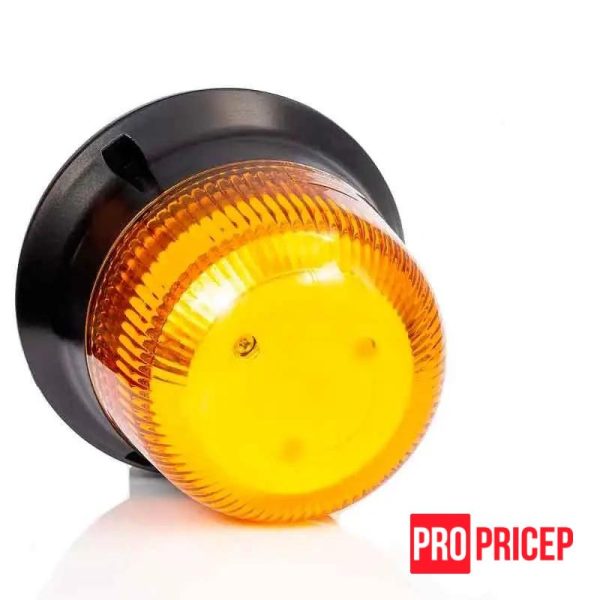 п4244 Проблисковий маячок помаранчевий світлодіодний FRISTOM FT-150 DF LED PI подвійний спалах