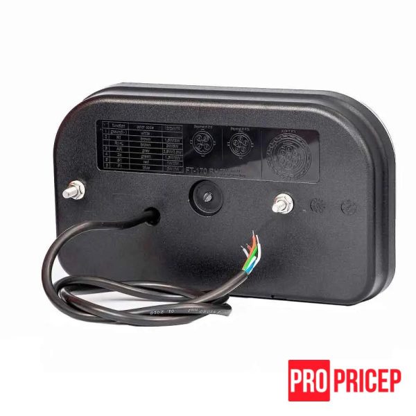 прпр5шг6 Ліхтар задній світлодіодний на причіп FRISTOM FT-170 P TB LED правий 7 функцій