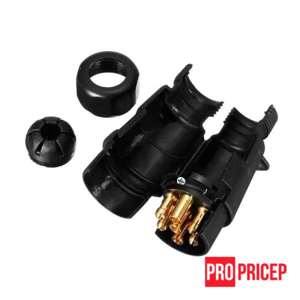 qww Вилка причепа 7 контактна Knott Autoflex 7 PIN 12V