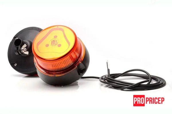 р43 Проблисковий сигнальний маяк жовтий світлодіодний WAS 852.6 W112
