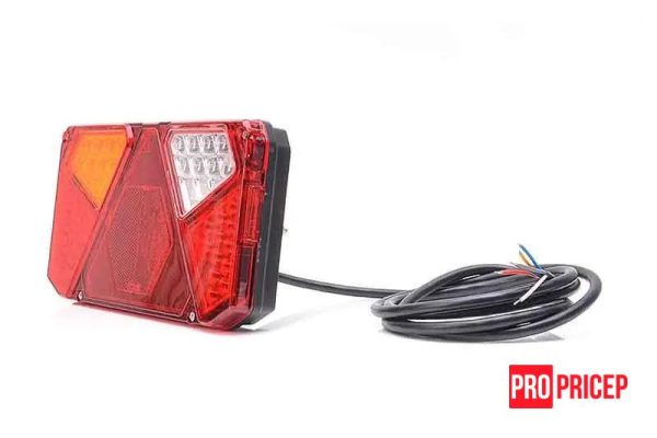 rbe Ліхтар задній світлодіодний на вантажівку WAS 939 W124DL лівий