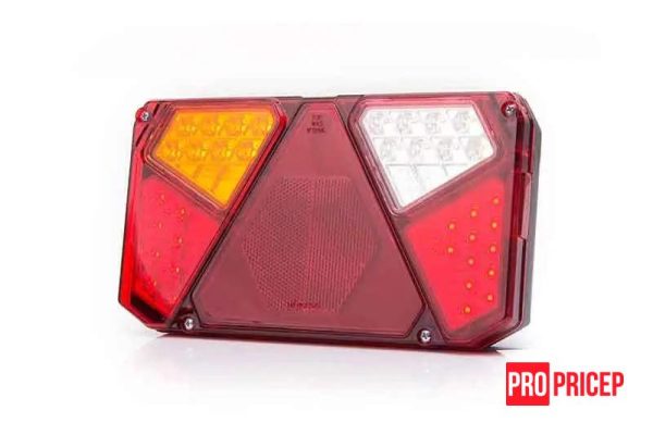 reb23f Ліхтар задній світлодіодний на вантажівку WAS 939 W124DL лівий