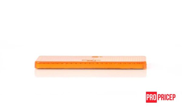 rebqwf Світловідбивач на причіп помаранчевий WAS 96x42