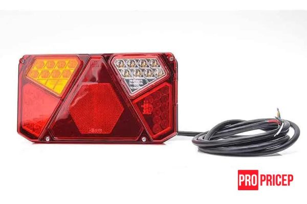 rebvew Ліхтар задній світлодіодний на вантажівку WAS 939 W124DL лівий