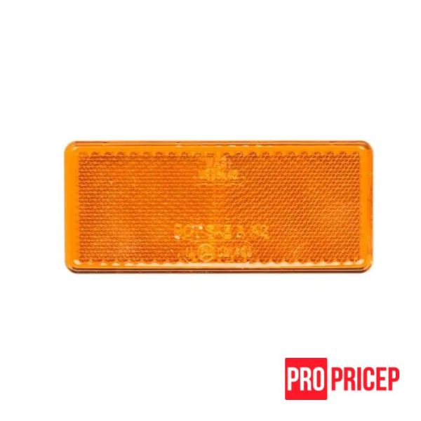 rverv Світловідбивач на причіп помаранчевий WAS 96x42