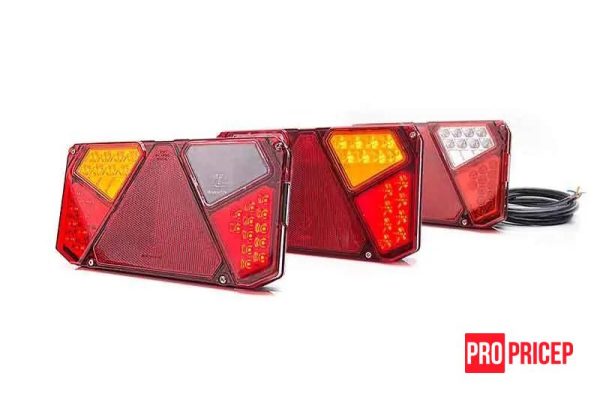 sef Ліхтар задній світлодіодний на вантажівку WAS 917 W125DL лівий