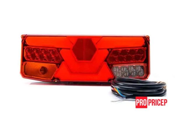 уцмуцумцм Ліхтар задній на причіп гібридний WAS 1066 W138DŻL лівий