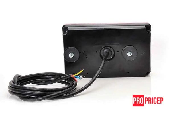 ук Ліхтар задній на вантажівку гібридний WAS 800 W70dżL лівий