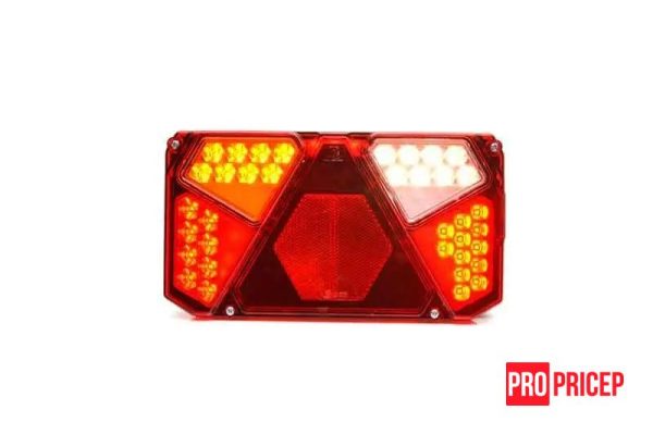 укиц3м Ліхтар задній світлодіодний на причіп WAS 1019 W124DNL лівий