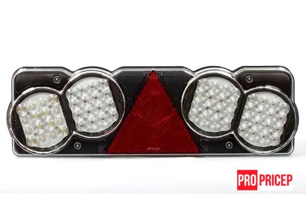 укп43 Ліхтар задній на причіп світлодіодний WAS 207 W39P правий