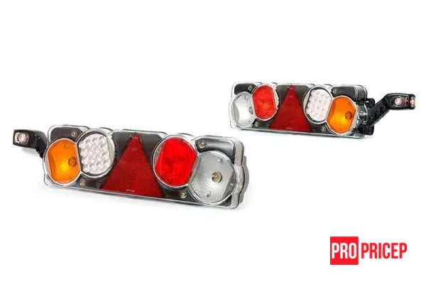 вии Ліхтар задній на причіп гібридний WAS 376 W39dżL+W49 лівий