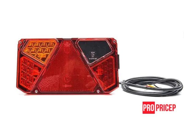 we Ліхтар задній світлодіодний на вантажівку WAS 917 W125DL лівий