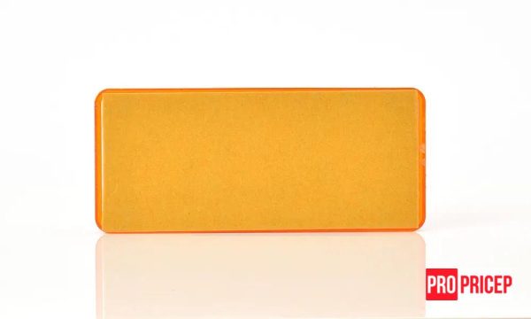 wf3f3f Світловідбивач на причіп помаранчевий WAS 96x42