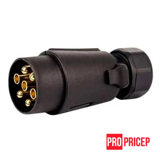 wfcf Вилка на причіп 7 контактна FRISTOM 7 PIN 12V