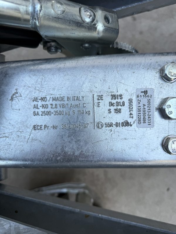 1739566233528103 Причіп лафет AL-KO 3600 кг