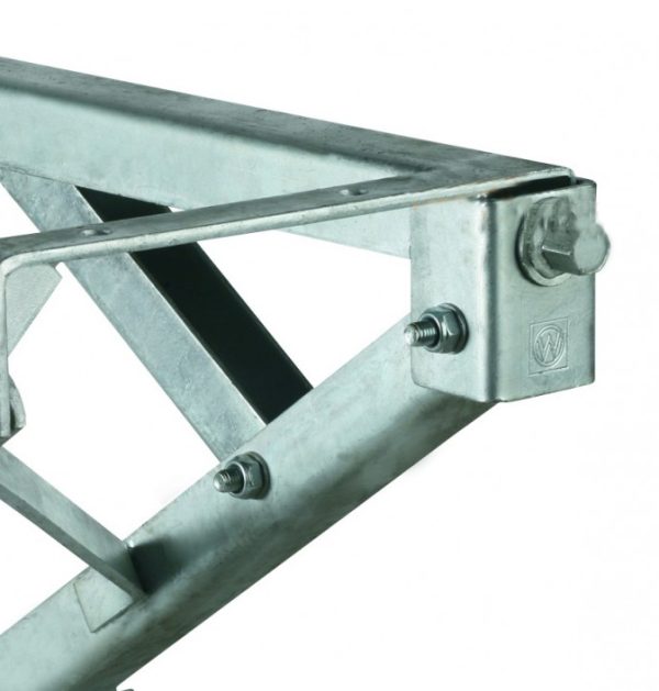 цуа Розсувна опора права, 500 кг 40481