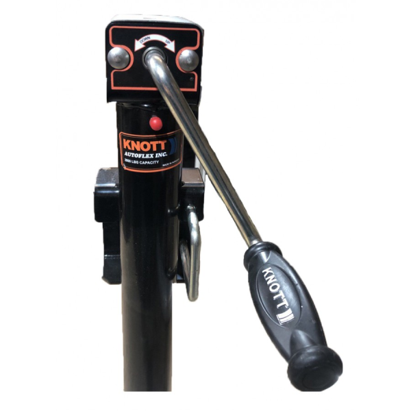 ergwf Гвинтова поворотна опорна стійка Knott Autoflex TTL 57 з хомутом 6d7907.001