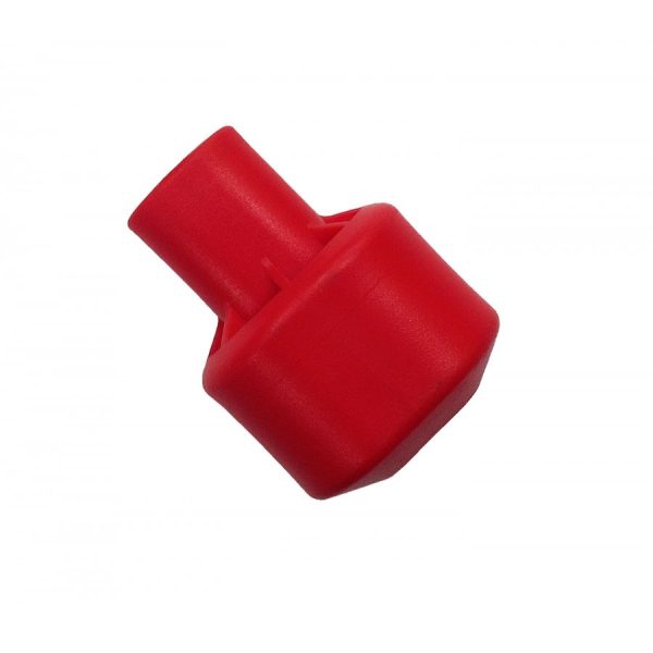 пу4п44п Ручка рукоятки опорного колеса AL-KO червона пластик 372154