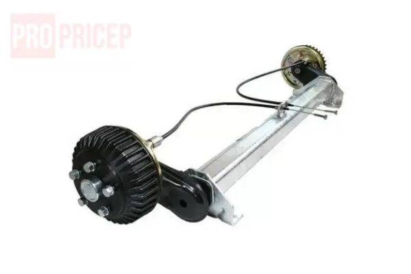 2327_tormoznaya-os-750-kg Вісь торсіонна AL-KO з гальмом 1500 кг маточина 112х5 1200мм