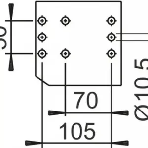 Гальмо накату AL-KO 350VB BASIC регульоване по висоті 2500-3500 кг 1790 мм