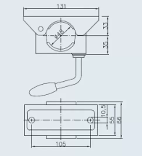 homut-opornogo-kolesa-prichepa-winterhoff-d48-mm-250-kg-1860644-gfh Хомут опорного колеса причепа Winterhoff d48 мм 250 кг