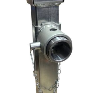 Опора домкратна Al-Ko 1300 кг, 535 мм х 365 мм, під ключ SW19 з внутрішнім кронштейном