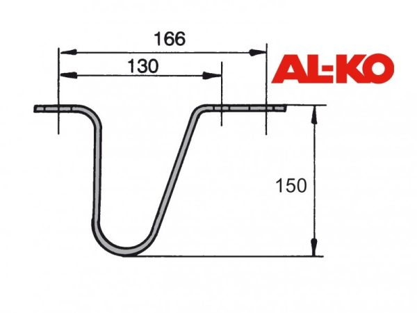opornaja-skoba-al-ko-150mm-dlja-dyshla-217132-so4 Опорна скоба Al-Kо частина гальма накату 150мм