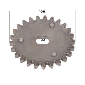 Шестерня-редуктор для лебідки 901А (взаємозамінна з/стар.арт.352021) AL-KO